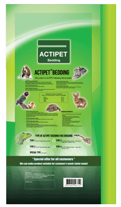 ACTIPET BEDDING วัสดุรองนอนสำหรับสัตว์เลี้ยง 4 แบบ