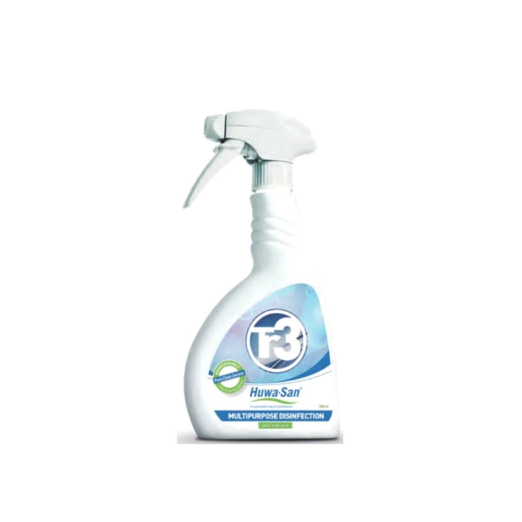 HUWA-SAN TR3 SPRAY สารฆ่าเชื้อ ฮูวา-ซาน ทีอาร์-3 เสปรย์ (500 ML.)
